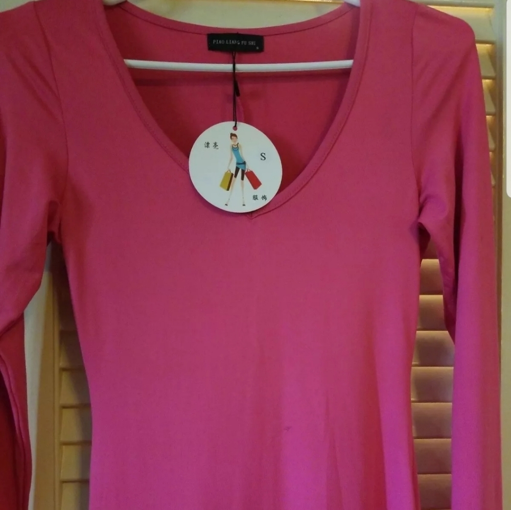 Piao Liana Rayon Fitted Dress with split